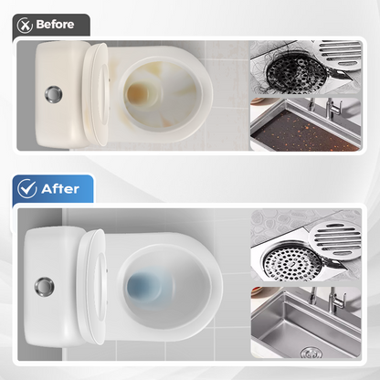 🚽💦Účinné tablety na čištění odpadů s rychlým účinkem