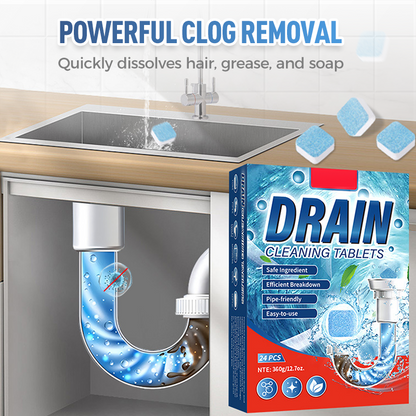 🚽💦Účinné tablety na čištění odpadů s rychlým účinkem