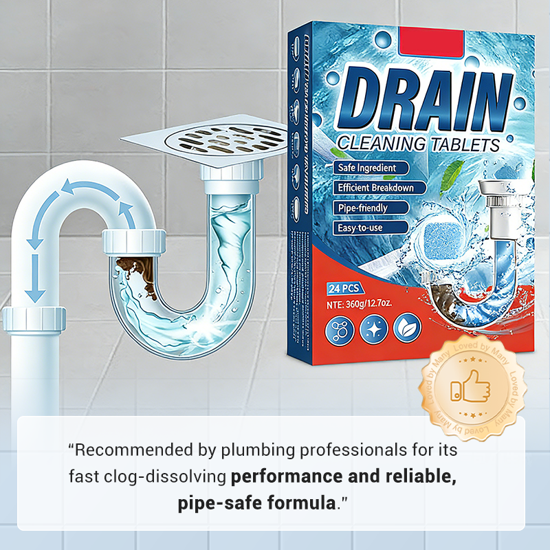 🚽💦Účinné tablety na čištění odpadů s rychlým účinkem