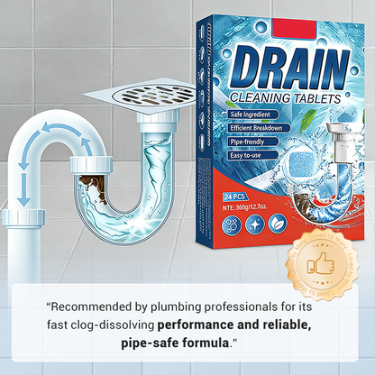 🚽💦Účinné tablety na čištění odpadů s rychlým účinkem