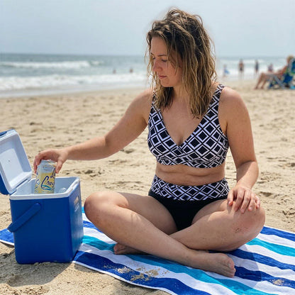 【🌊S-3XL】👙Dvoudílné dámské bikiny s vysokým pasem