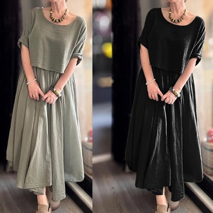 【S-3XL】🥀Lehká letní dvoudílná sukňová souprava