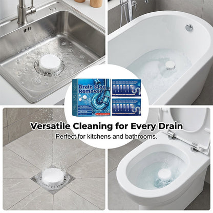 【💦3+1 zdarma】🚿💨Efervescentní tablety na ucpání odtoků