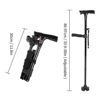 🦯Nový typ skládací berle s LED osvětlením