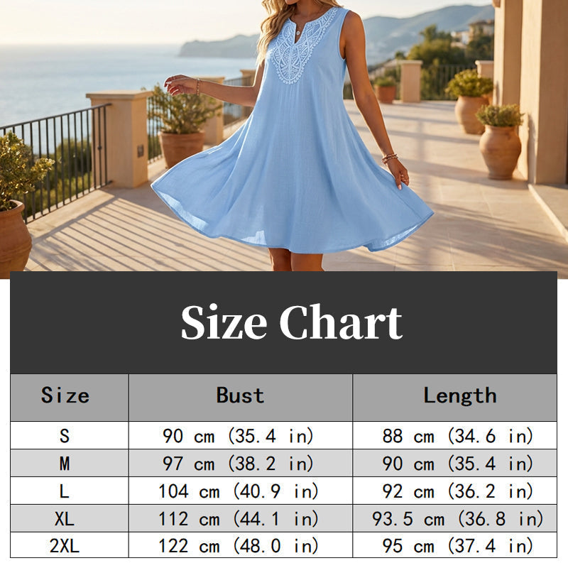 【✨S-2XL】👗Letní ležérní šaty s prodyšným materiálem
