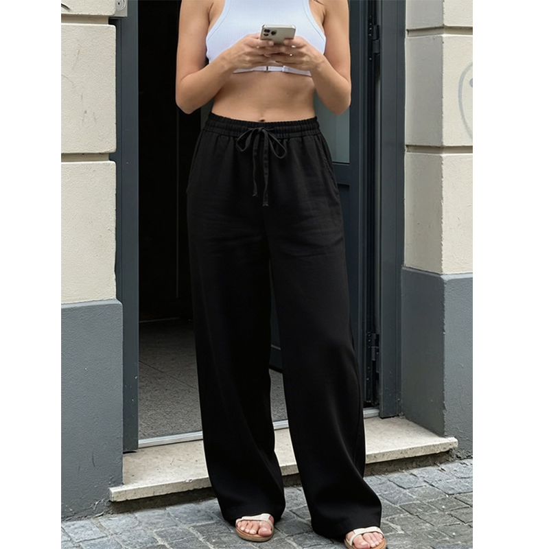 【S-3XL】👖Dámské volnočasové kalhoty rovného střihu