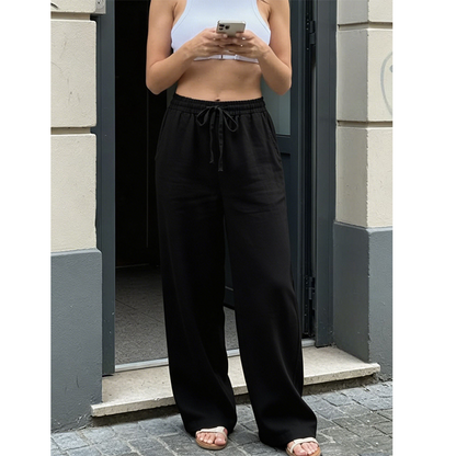 【S-3XL】👖Dámské volnočasové kalhoty rovného střihu