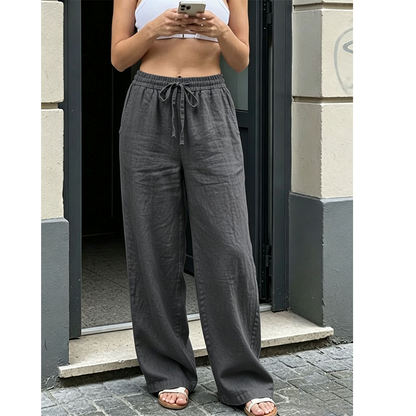 【S-3XL】👖Dámské volnočasové kalhoty rovného střihu