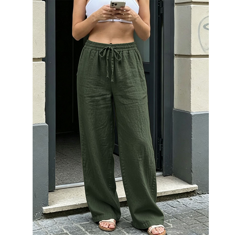 【S-3XL】👖Dámské volnočasové kalhoty rovného střihu
