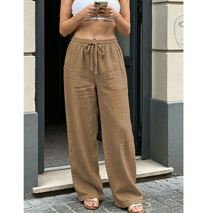 【S-3XL】👖Dámské volnočasové kalhoty rovného střihu