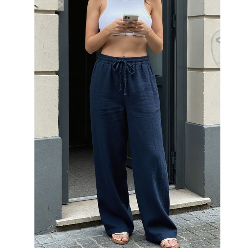 【S-3XL】👖Dámské volnočasové kalhoty rovného střihu