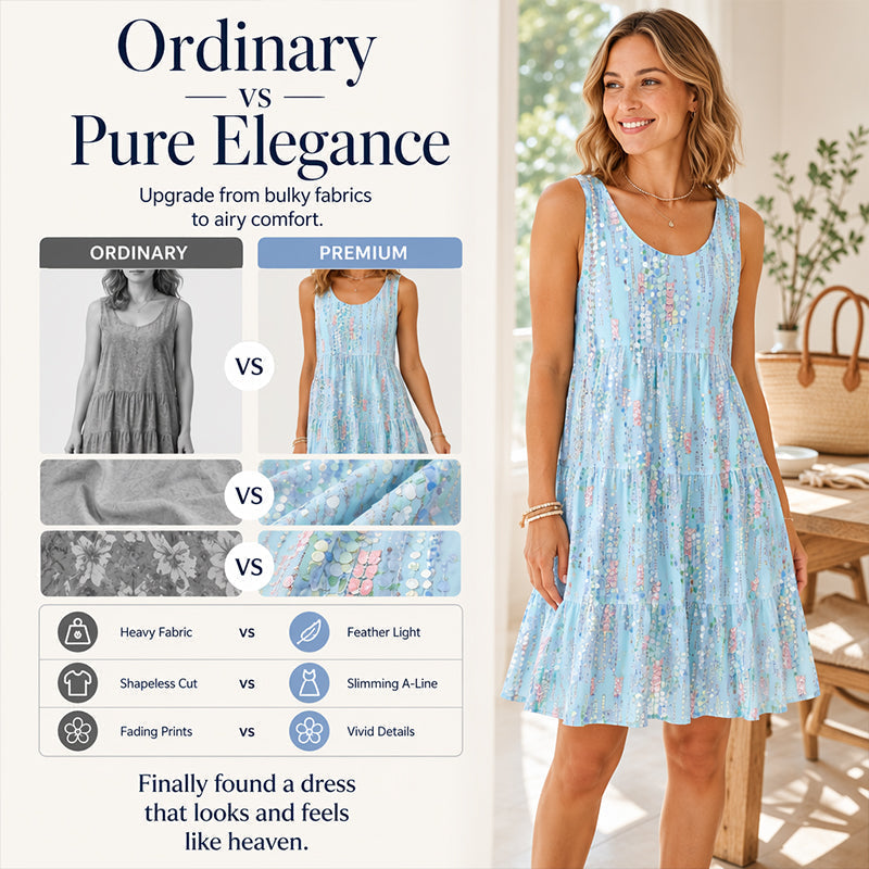 【S-2XL】👗Dámské šaty bez rukávů