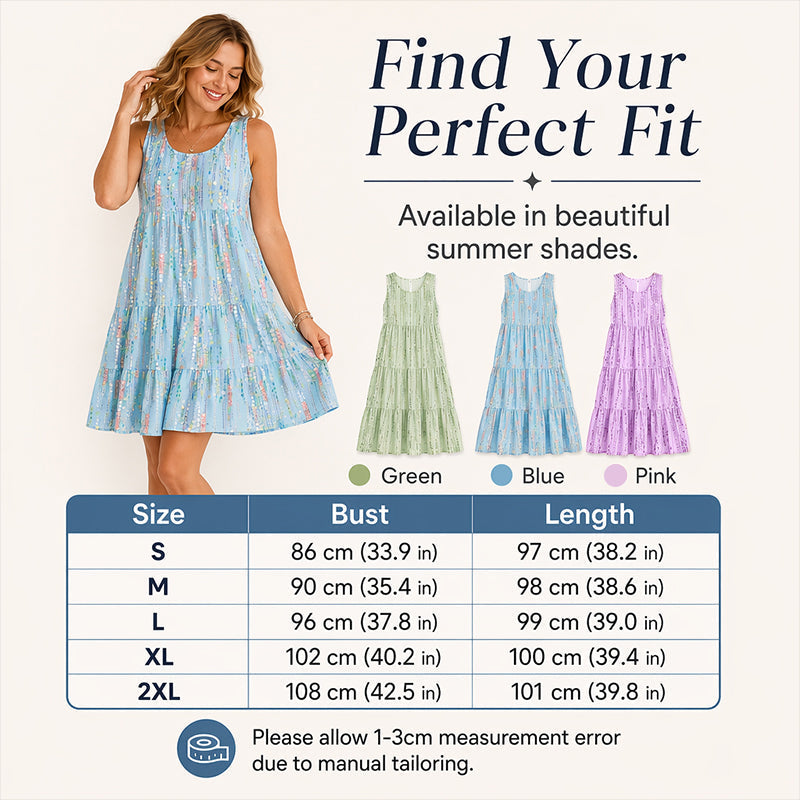 【S-2XL】👗Dámské šaty bez rukávů