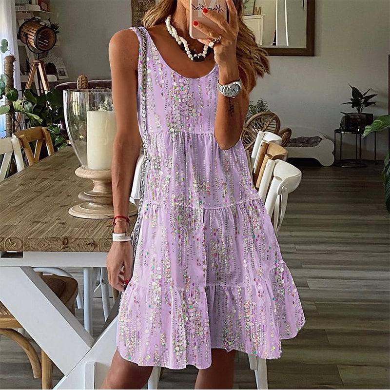 【S-2XL】👗Dámské šaty bez rukávů