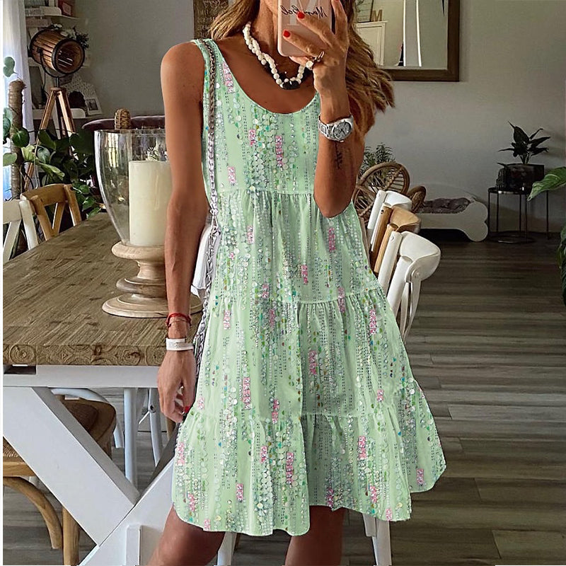 【S-2XL】👗Dámské šaty bez rukávů