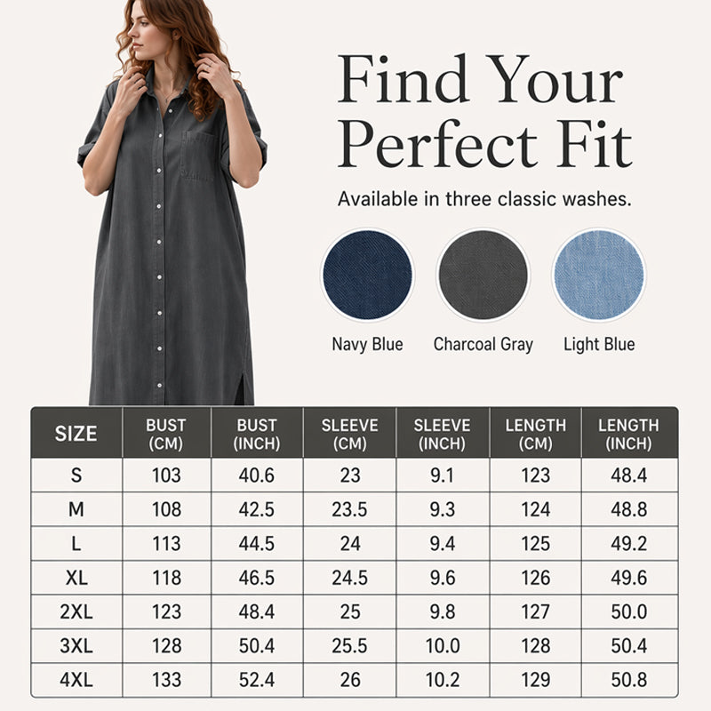 【S-4XL】👗Džíny volného střihu s výstřihem na knoflíky
