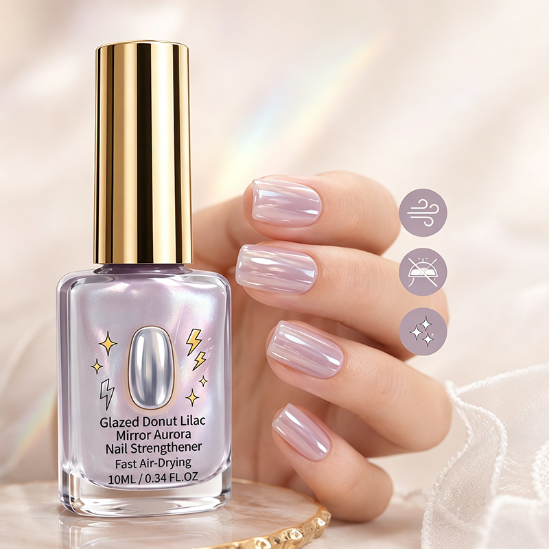 【💅1+1 zdarma】💜Fialový lesklý přípravek na péči o nehty
