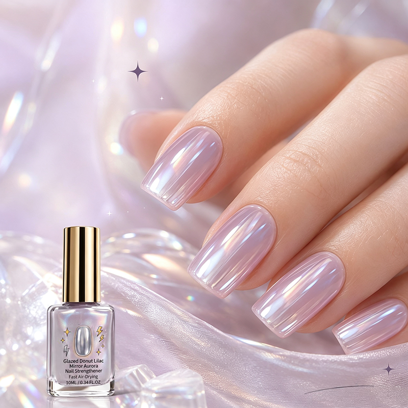 【💅1+1 zdarma】💜Fialový lesklý přípravek na péči o nehty