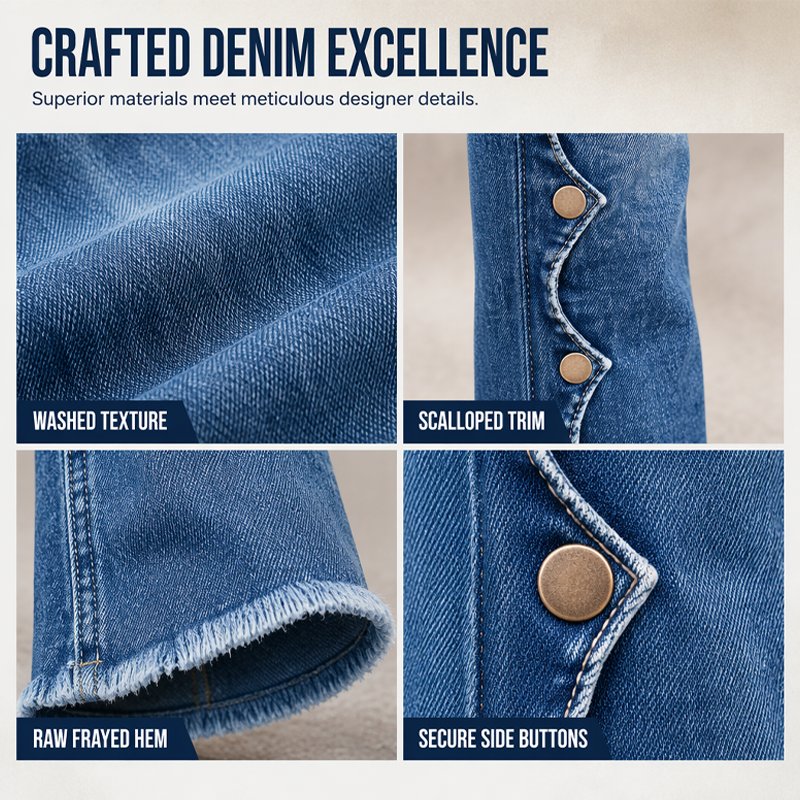 【S-2XL】👖Dámské kalhoty s vysokým pasem a rozšiřujícími se nohavicemi