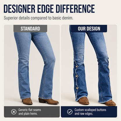 【S-2XL】👖Dámské kalhoty s vysokým pasem a rozšiřujícími se nohavicemi