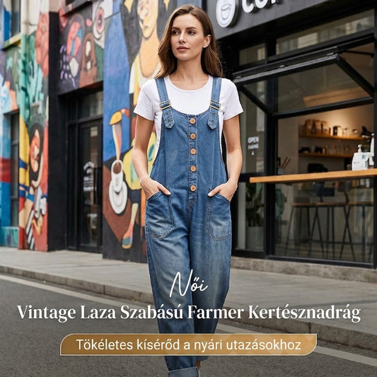【🔥S-3XL】👗Volný džínový kombinéza pro ženy