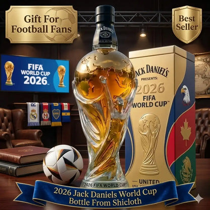 🏆⚽ Speciální edice láhve whisky k mistrovství světa ve fotbale FIFA 2026